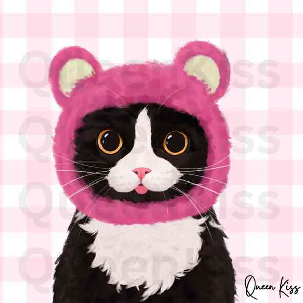 Cute Cat Sticker, Meow Sticker, Waterproof Glossy Sticker, Adorable Cat Kitty, Vinyl Sticker, Laptop Phone Notebook Mug Sticker -- Meowville