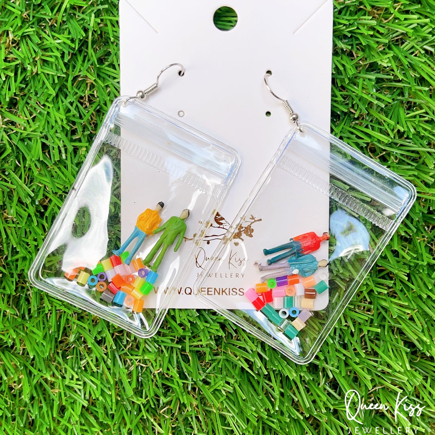 Little People and Bubbles Earrings