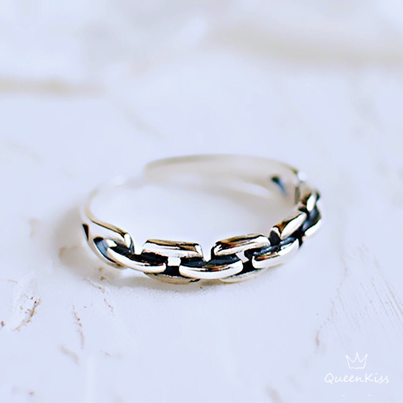 Vintage Adjustable 925 Sterling Silver Plated Ring