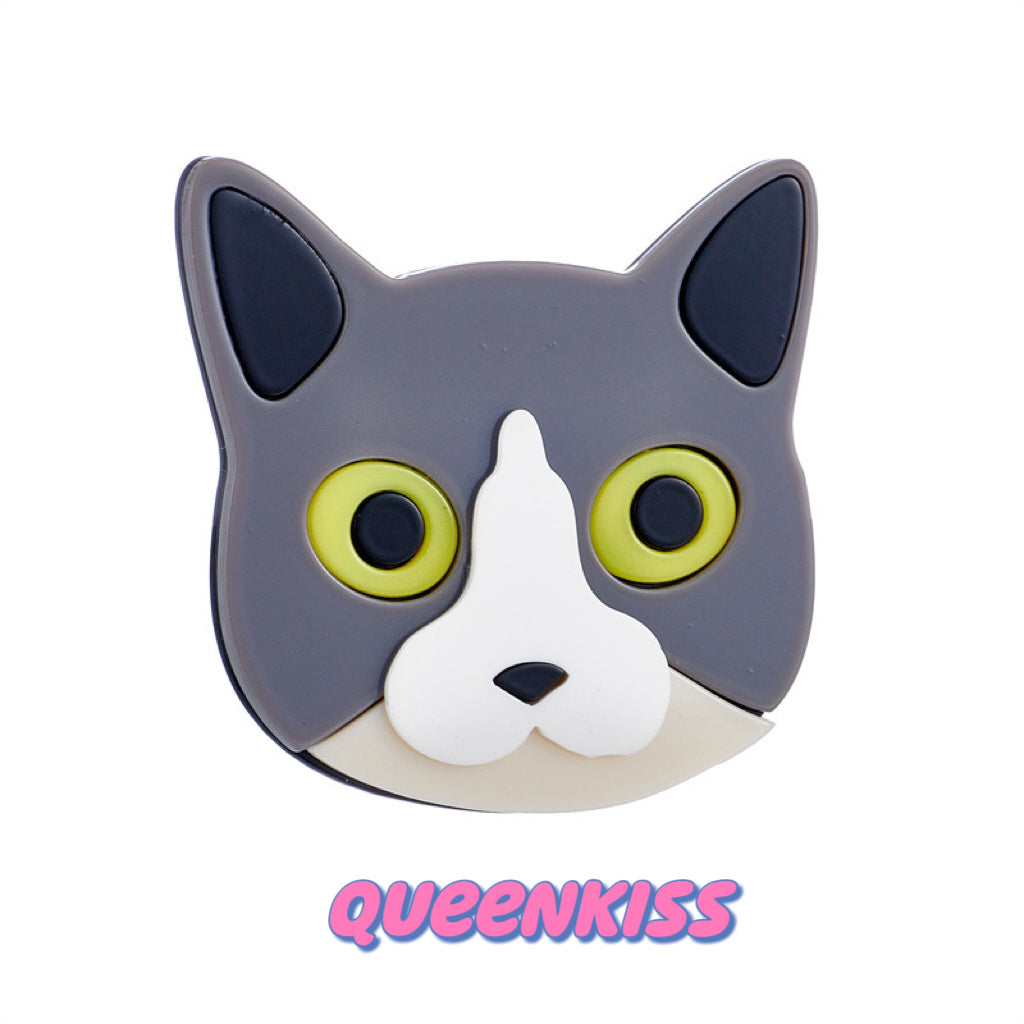 Cute Adorable Good Quality Acrylic Cat Kitty Brooches Artist Gift for Her, Mother, Kid, Sister, Good Friends