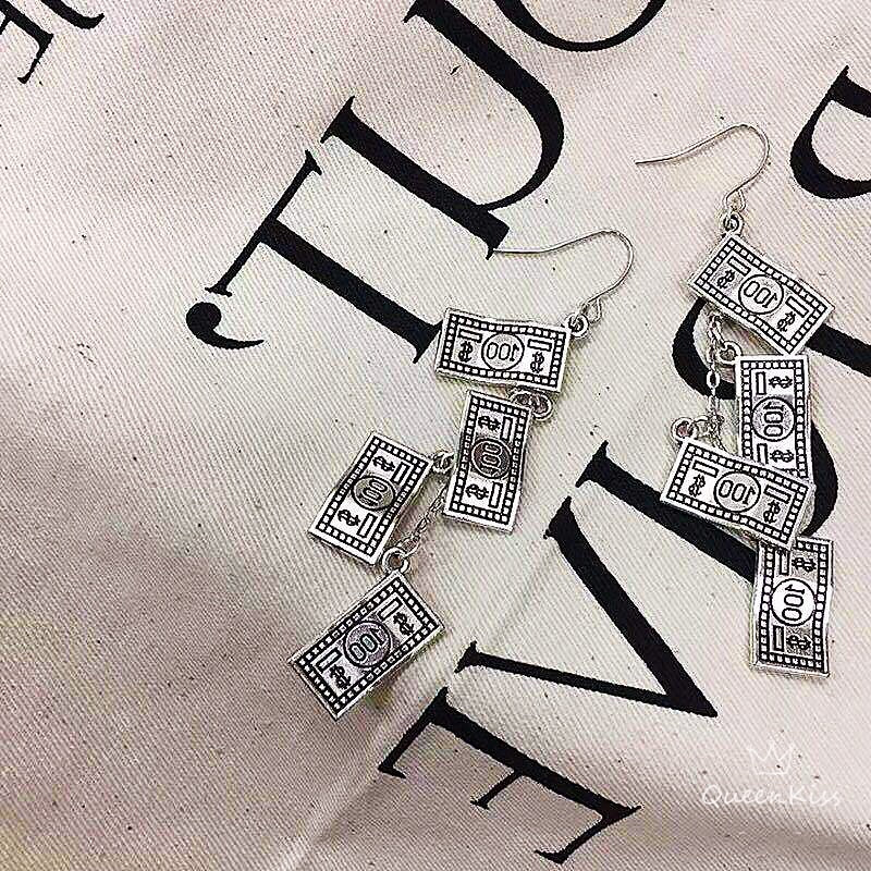 Money Tree Silver Earrings -- Rich Rich!!