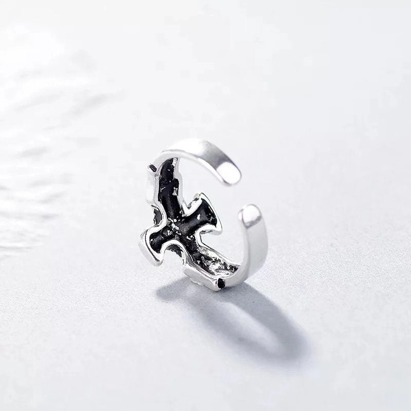 Eagle Minimalist Vintage Adjustable Silver Ring