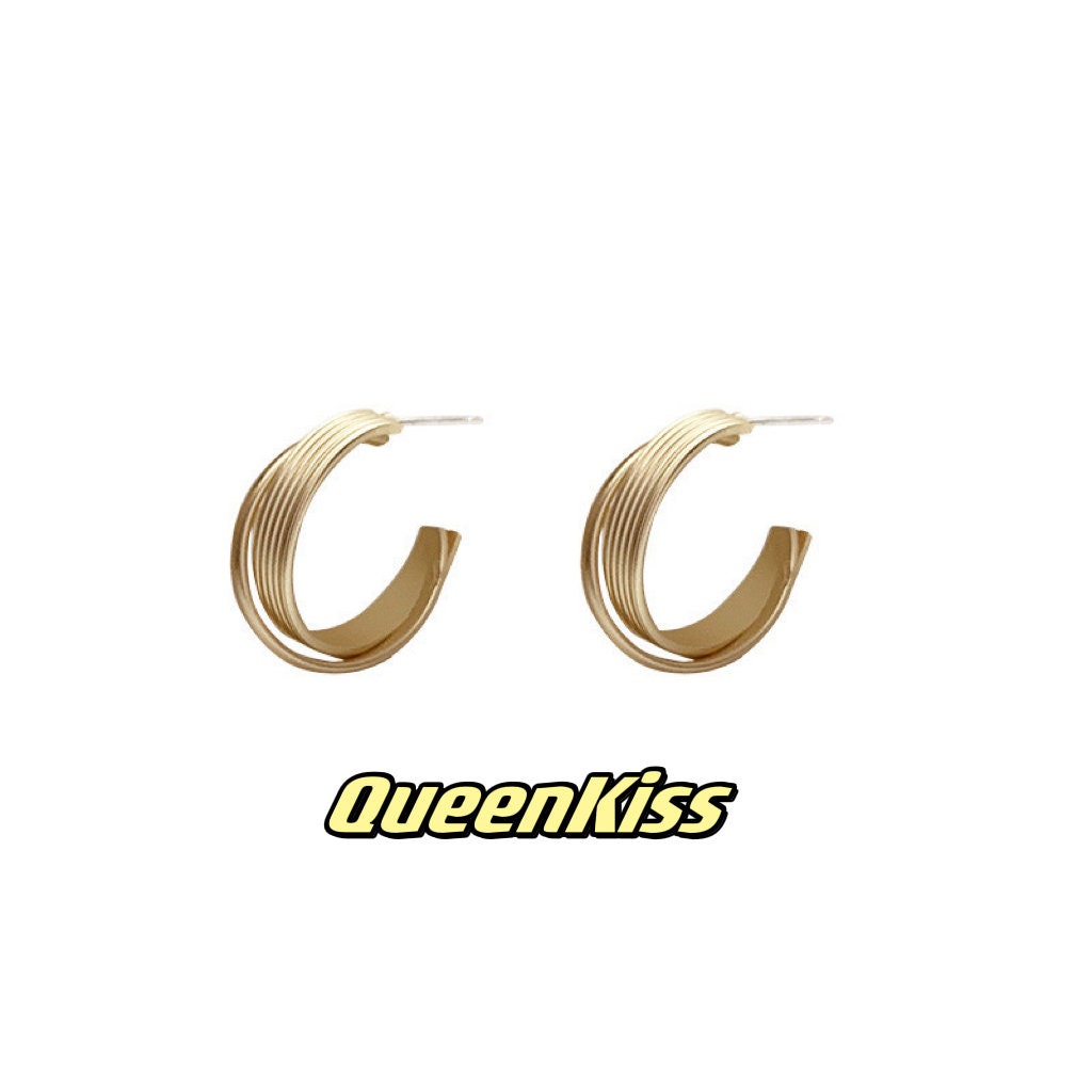 S925 Sterling Silver Hypoallergenic Hooks Dainty Minimalist -- Ribbon Love!!