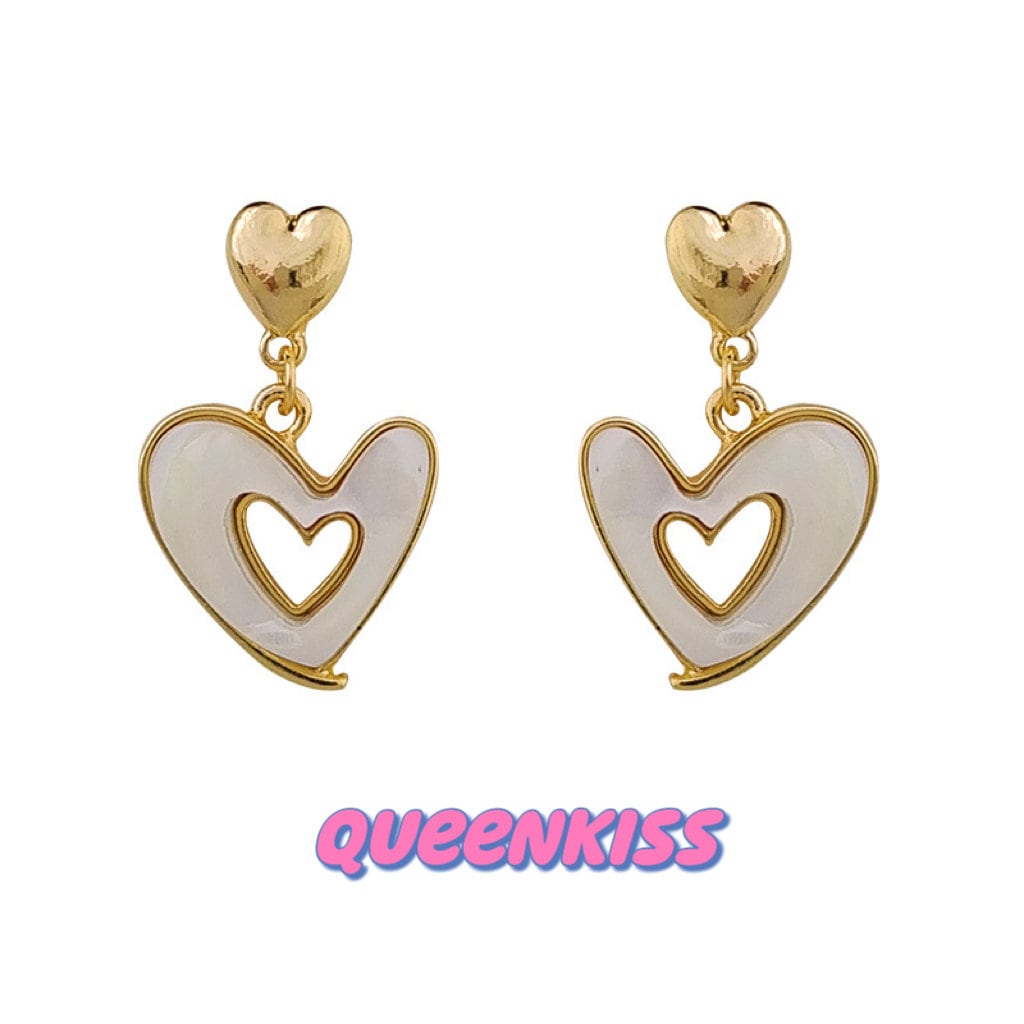 Super Cute Love Earrings -- Cutie Babe!!
