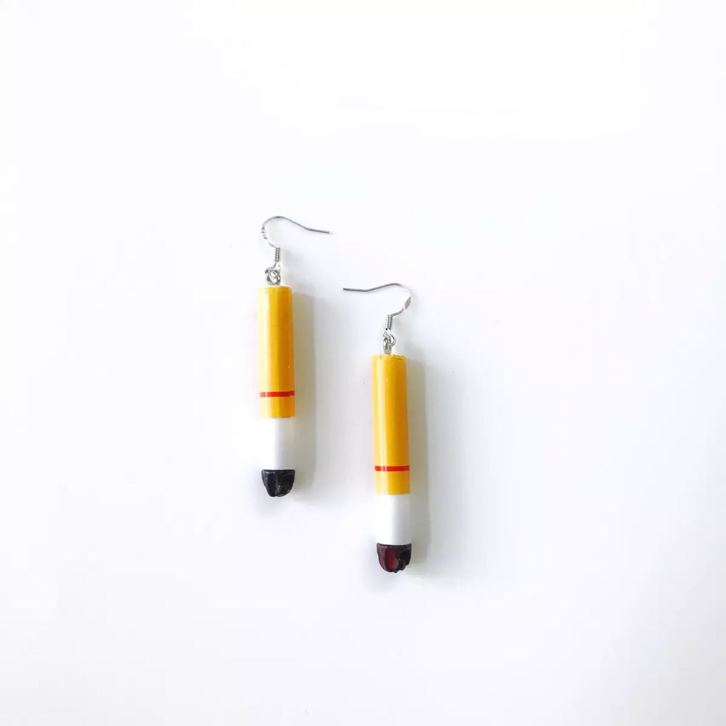 Cool Burning Cigarettes Earrings - Smoke in my eyes!!