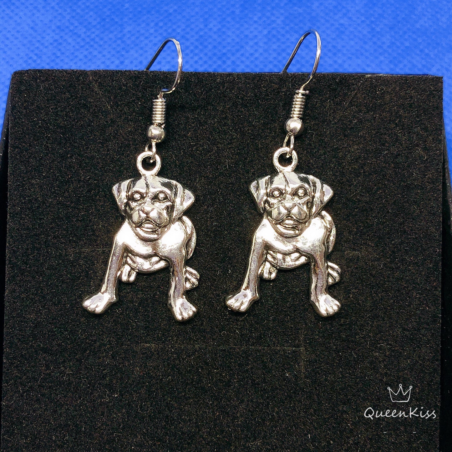 Sale!!!Cute Adorable Puppy Dog Earrings -- I will always love you!!