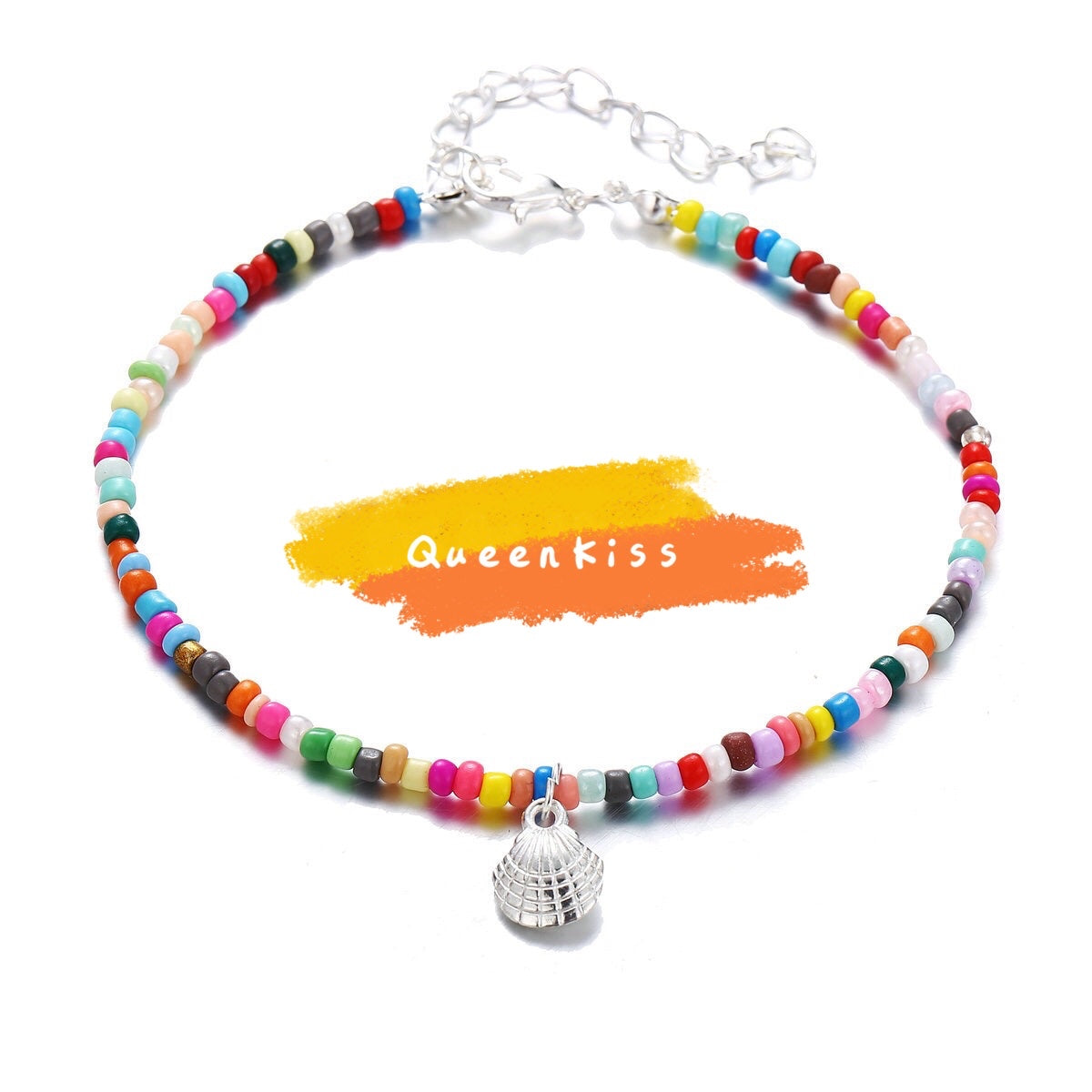Cute Adorable Shell and Beads Gold and Silver Anklet Gift for Girlfriend Sister Mother Daughter Her -- Bondi Life!!