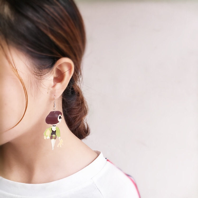 Cool Leon The Professional Leon and Mathilda Mini Light Earrings - I will always standby you!!