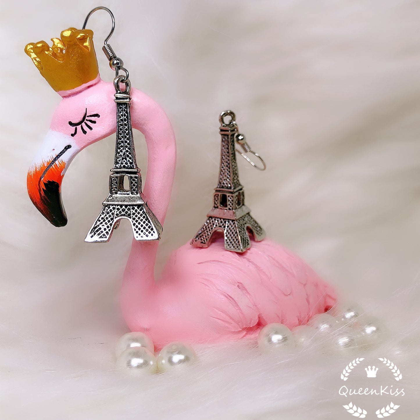 Mini 3D Cute Adorable Silver Eiffel Tower Earrings For Women Daughter Mother and Her - Best Friend Gift - Paris Paris!!!