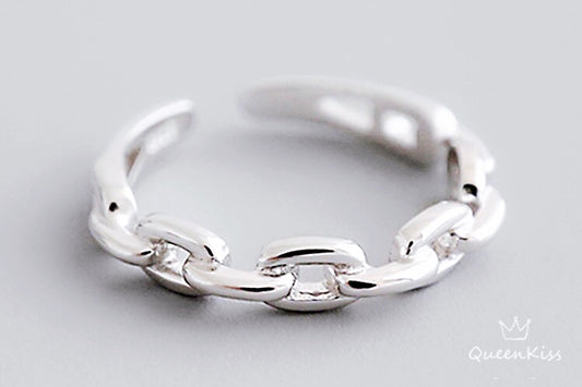 Vintage Adjustable 925 Sterling Silver Plated Ring
