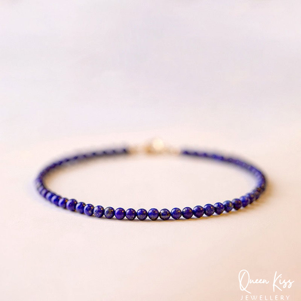 Cute Adorable Natural Made Kallaite Calaite Bracelet Adjustable Length Lovely Bracelet - Stand By Me!