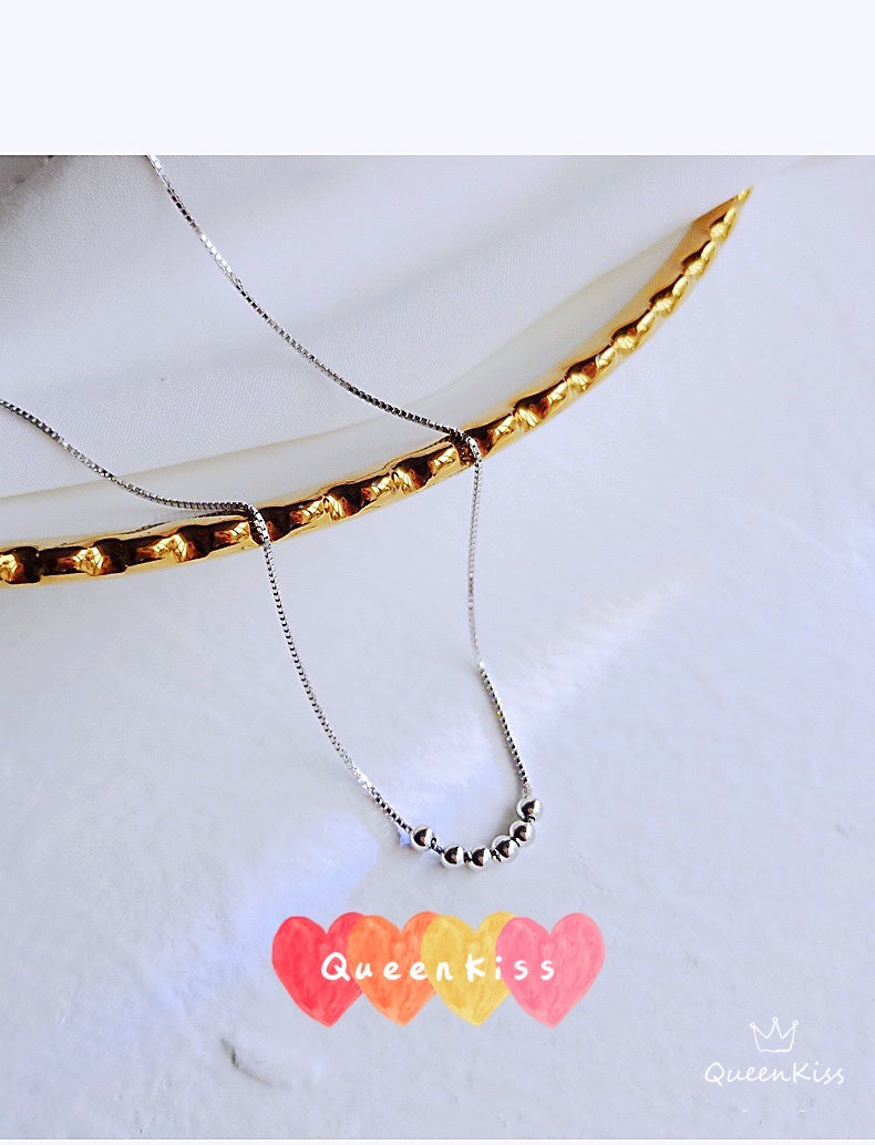 S925 Sterling Silver Beads Anklet Gift for Girlfriend Sister Mother Daughter Her--Simply The Best