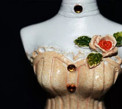 Princess Dress Jewellery Display Holder Mannequin Hanger Necklace Bracelet Ring Earrings Ornamental Stand Home Shop Party Decor-Princess W.