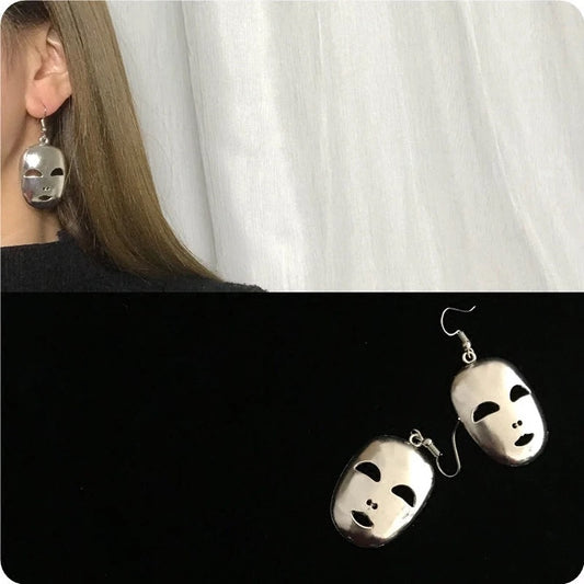Sale!!! Quirky Face Mask Earrings -- Face Man!!
