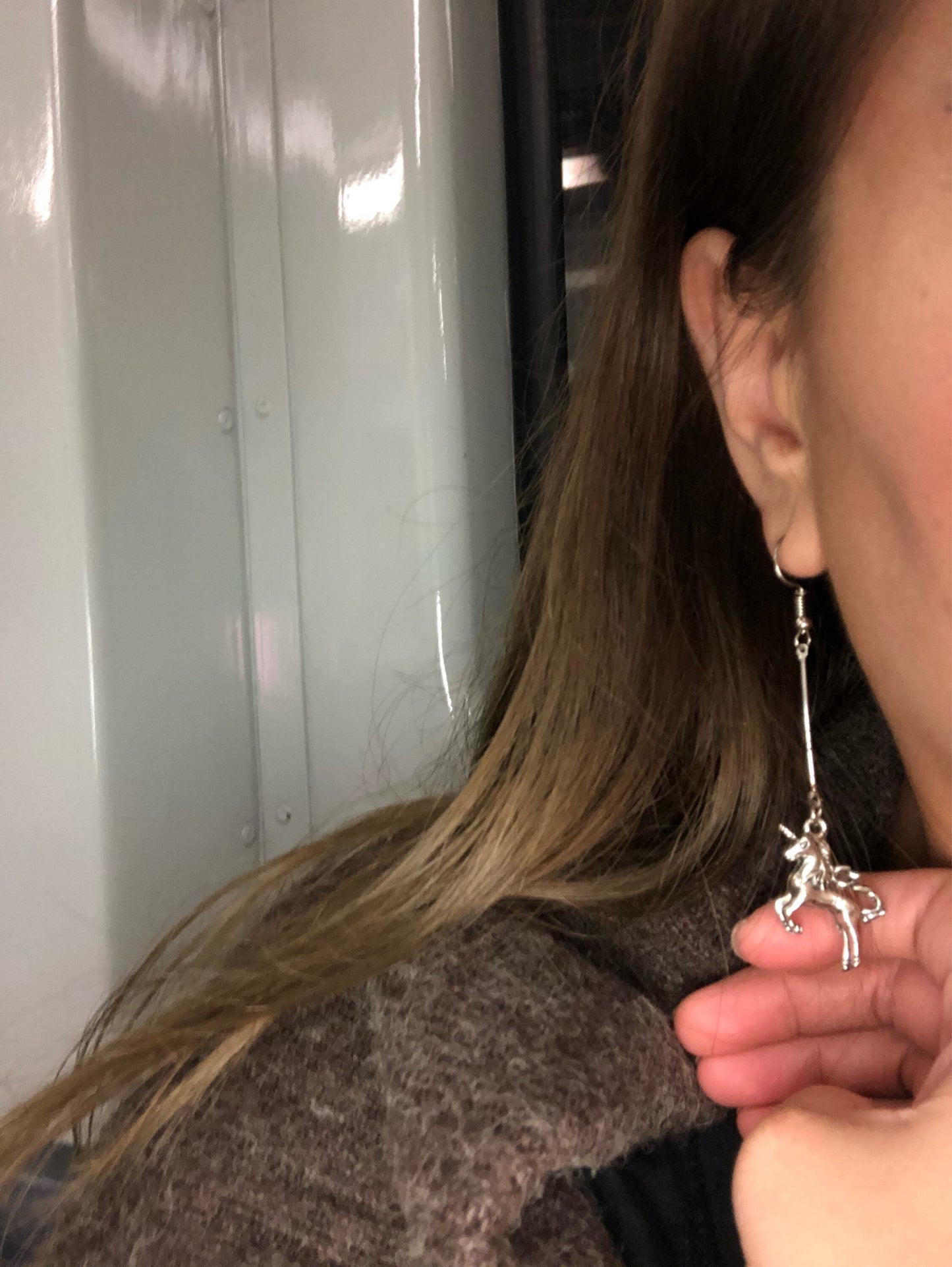 Tiger earrings