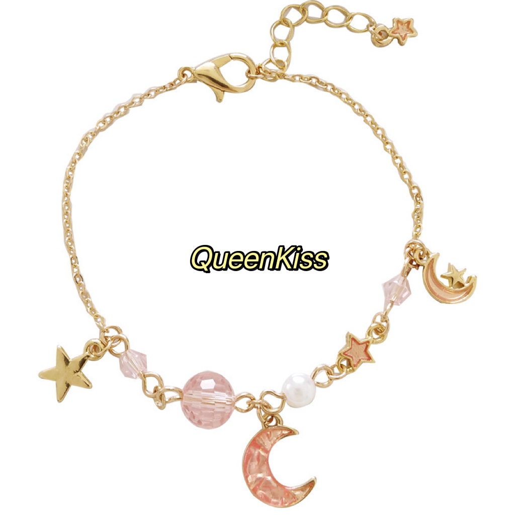 Romantic Stars and Moon Night Bracelet - Twinkle twinkle little star!