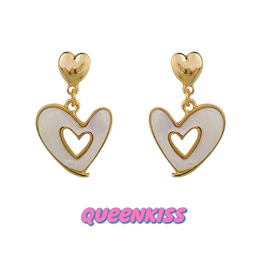 Super Cute Love Earrings -- Cutie Babe!!